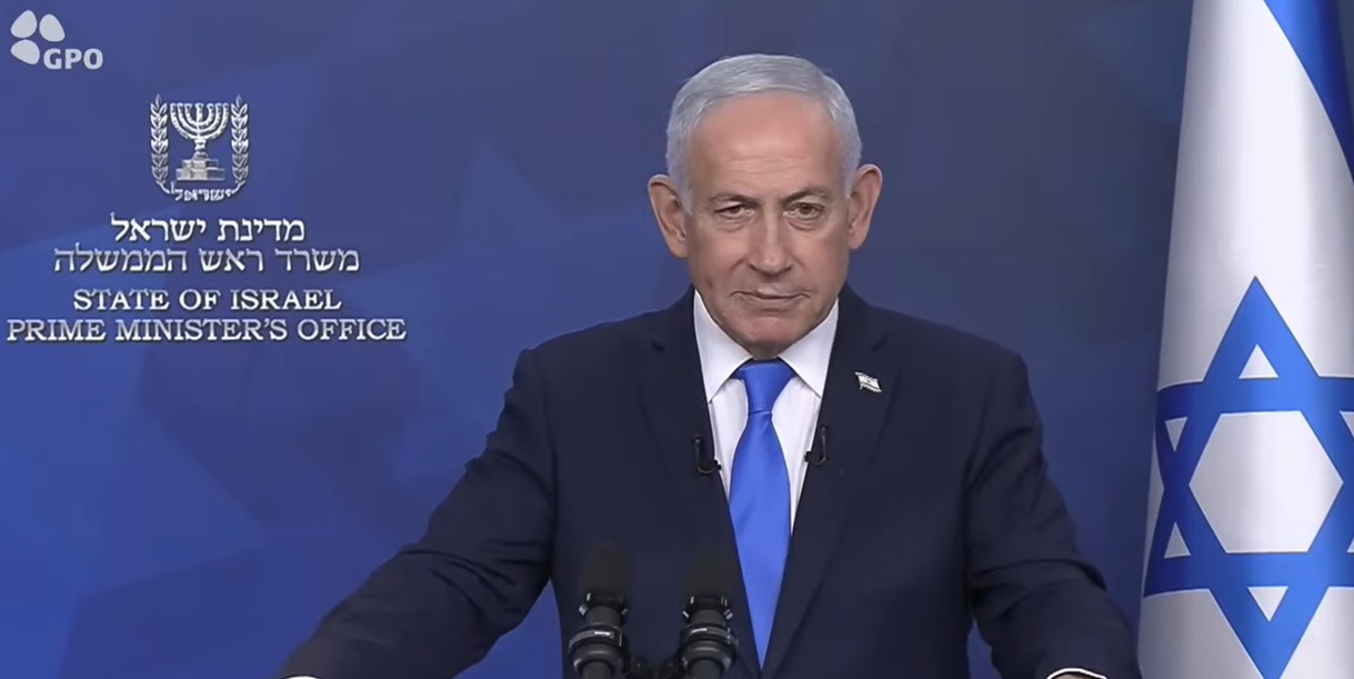 צילום מסך מתוך ערוץ היוטיוב של בנימין נתניהו, לע"מ