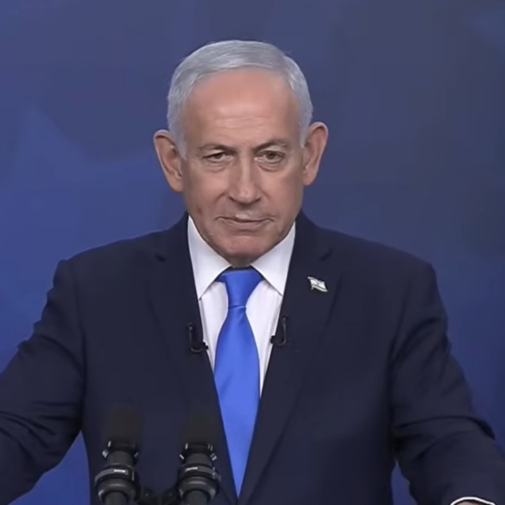 צילום מסך מתוך ערוץ היוטיוב של בנימין נתניהו, לע"מ